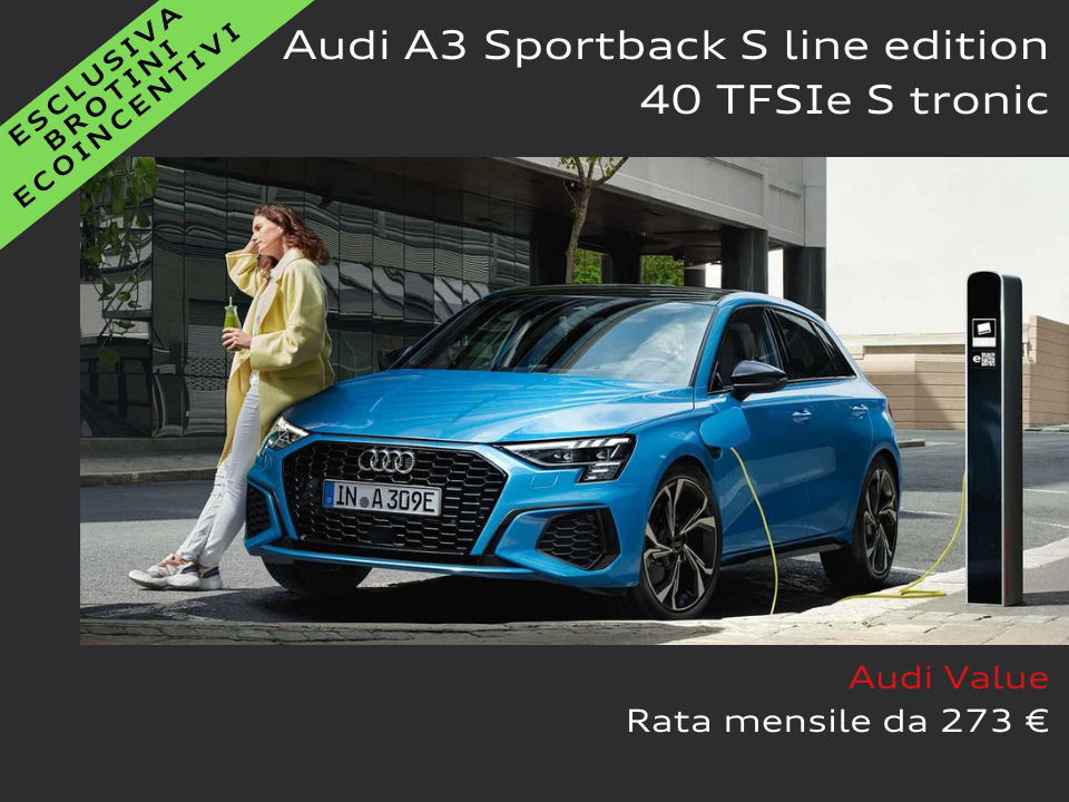 Scopri Audi A3 Sportback a Massa e La Spezia